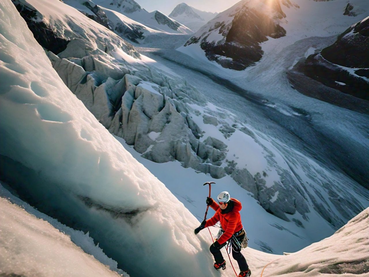 ice climbing