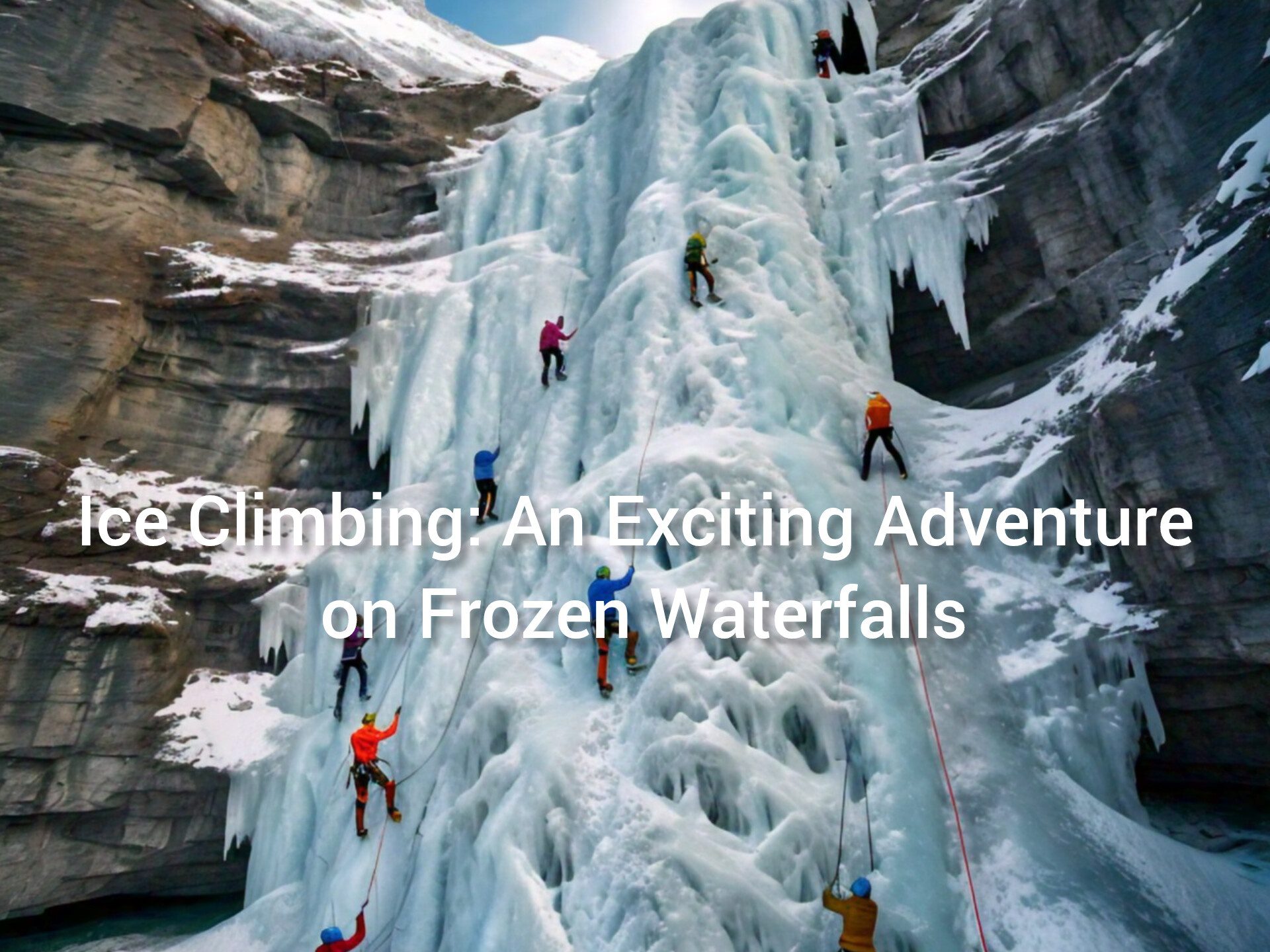 Ice Climbing: An Exciting Adventure on Frozen Waterfalls