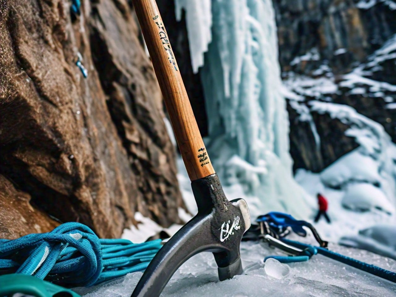 ice climbing ax