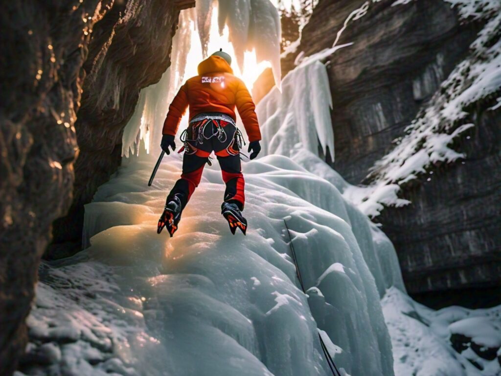 ice climbing harness