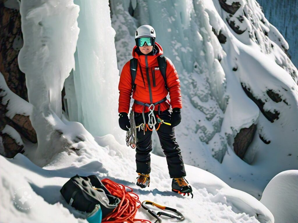 ice climbing gear